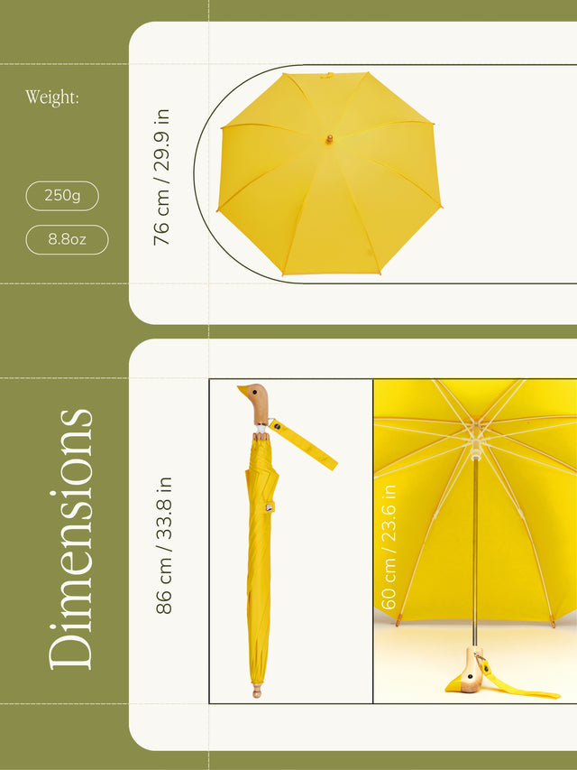 Yellow Duckling Umbrella - Original Duckhead