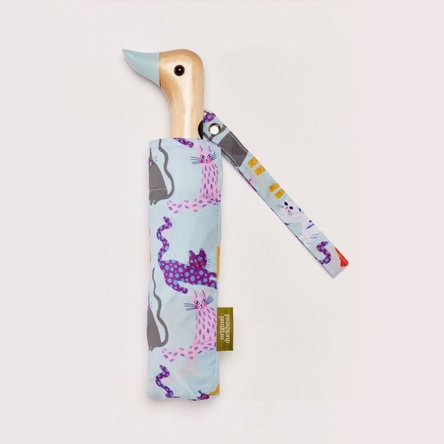 Ice Arty Cats Compact Duck Umbrella - Original Duckhead