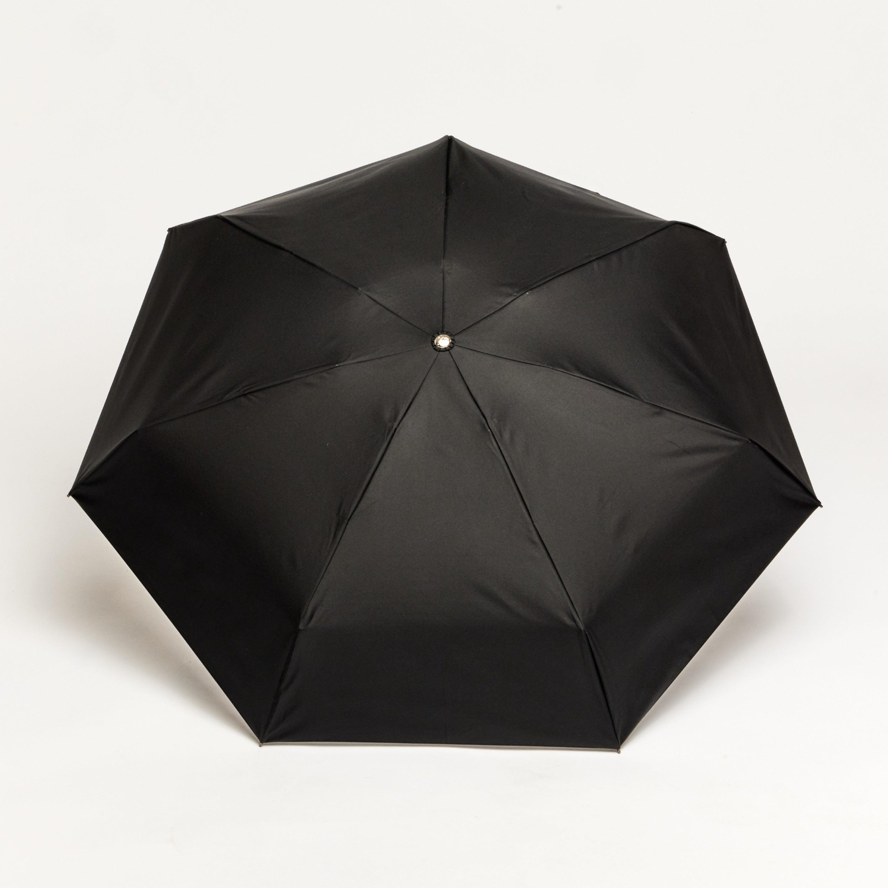Black Mini Compact Umbrella | Durable & Pocket-Sized Design