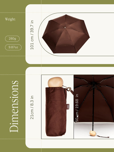 Espresso Mini Umbrella - Original Duckhead