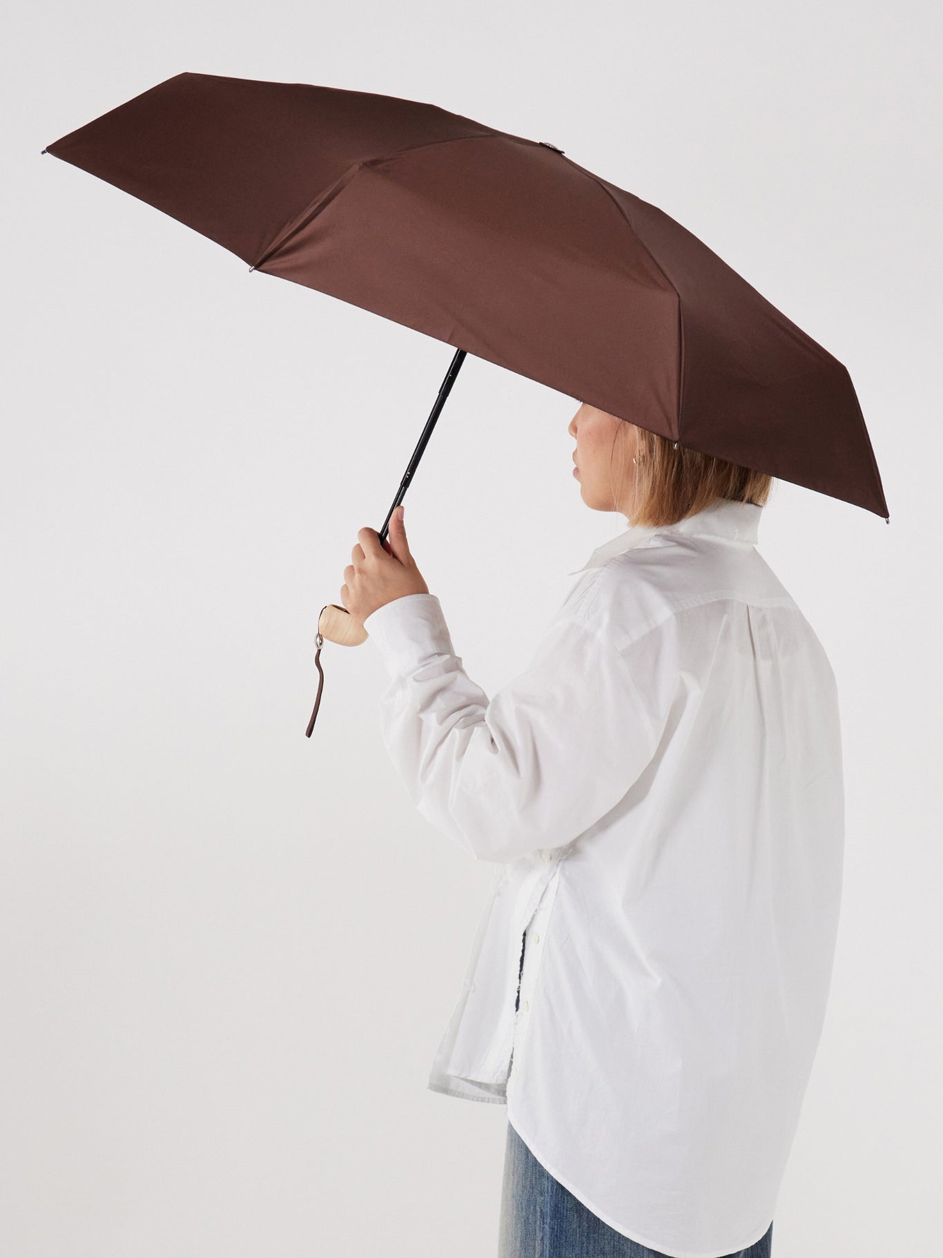 Espresso Ultra Compact Mini Umbrella