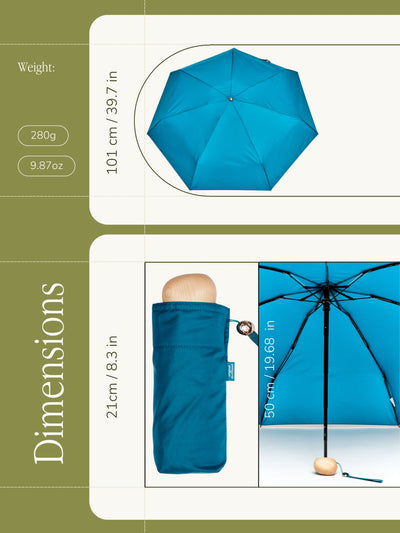 Teal Mini Umbrella - Original Duckhead
