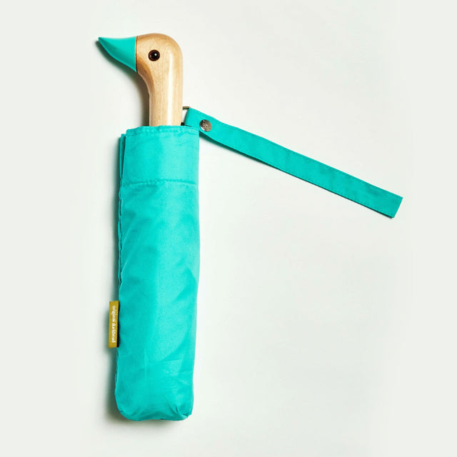 Mint Eco-Friendly Compact Duck Umbrella