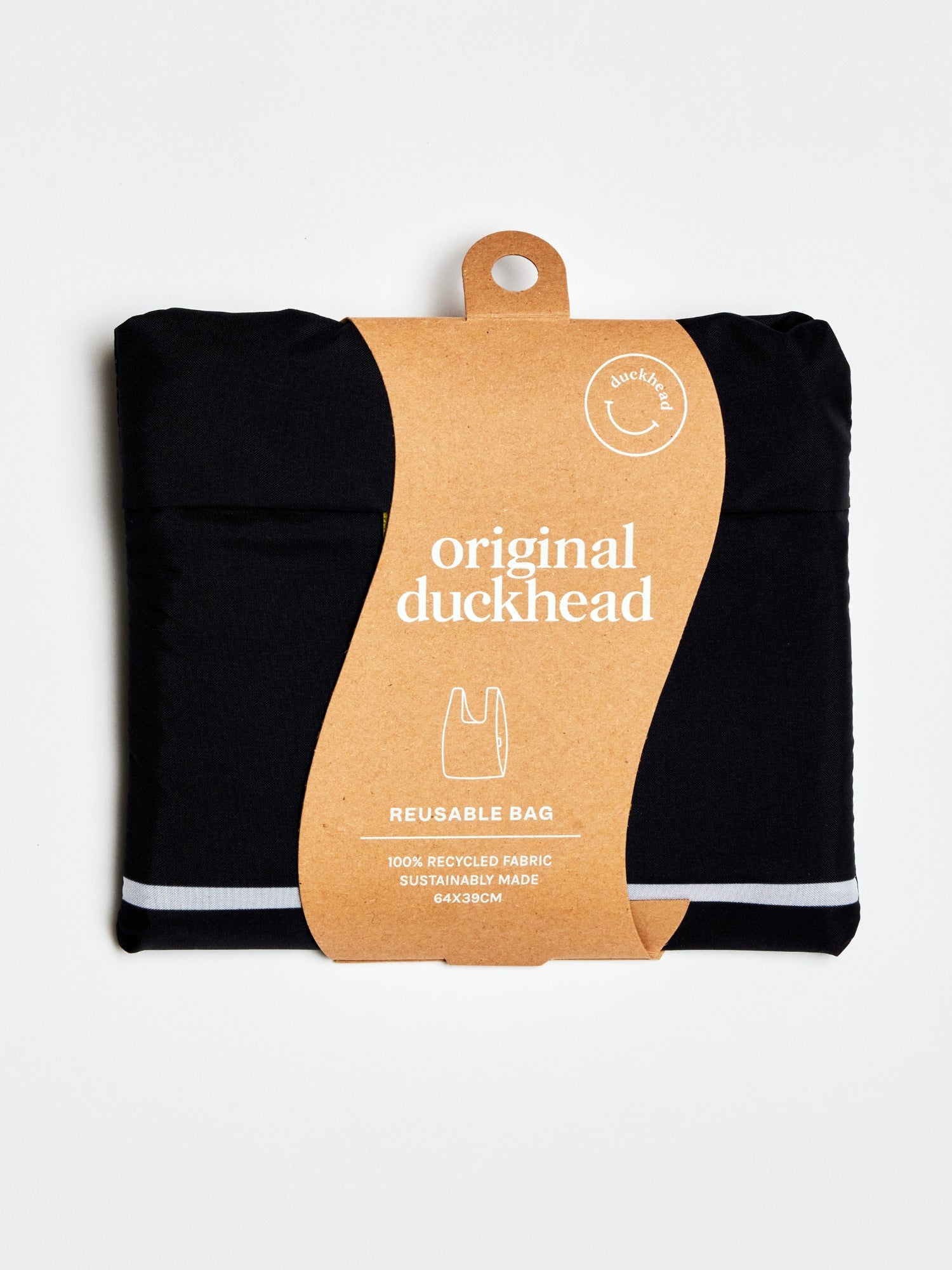Black Grid Reusable Bag Original Duckhead