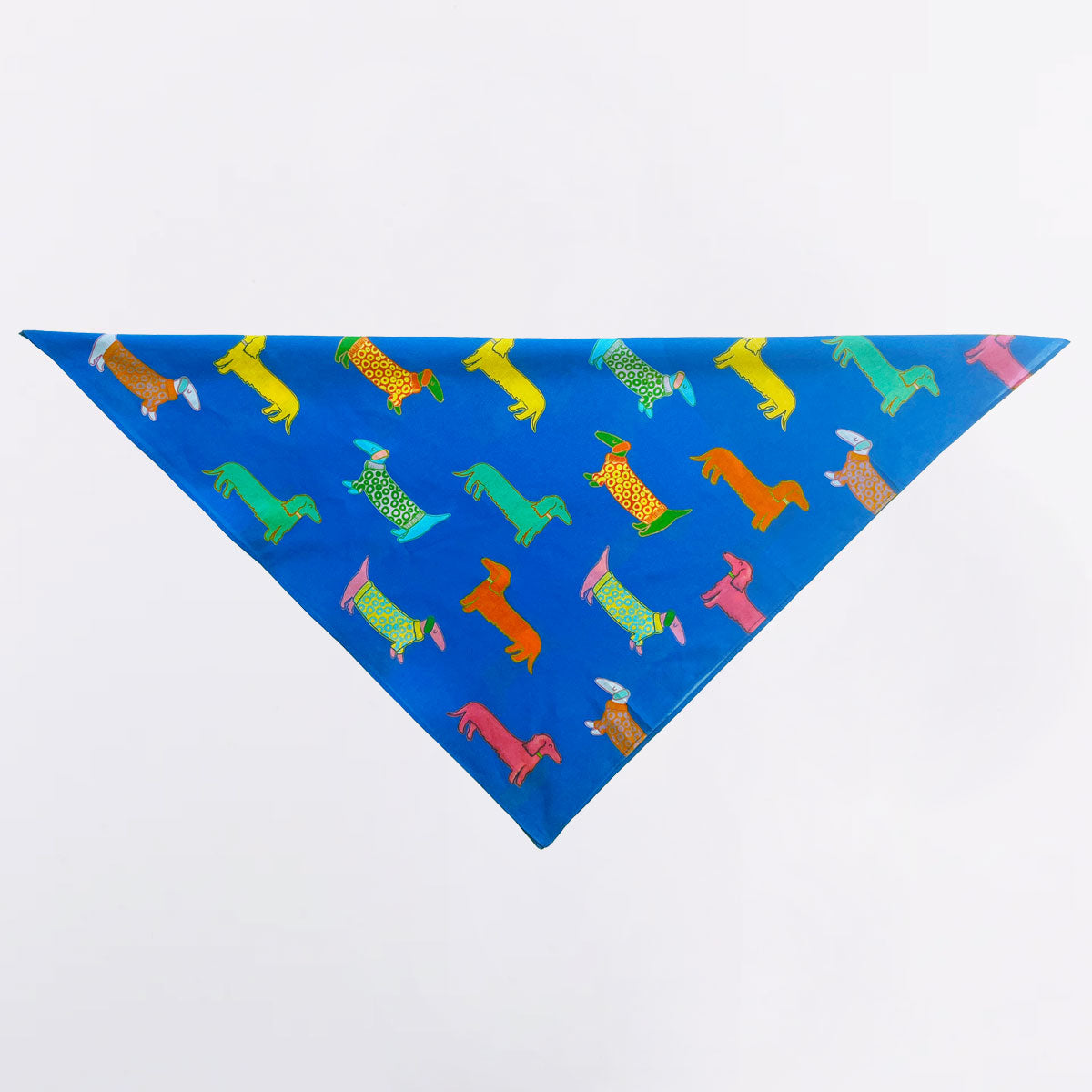 Dogs in Blue Bandana