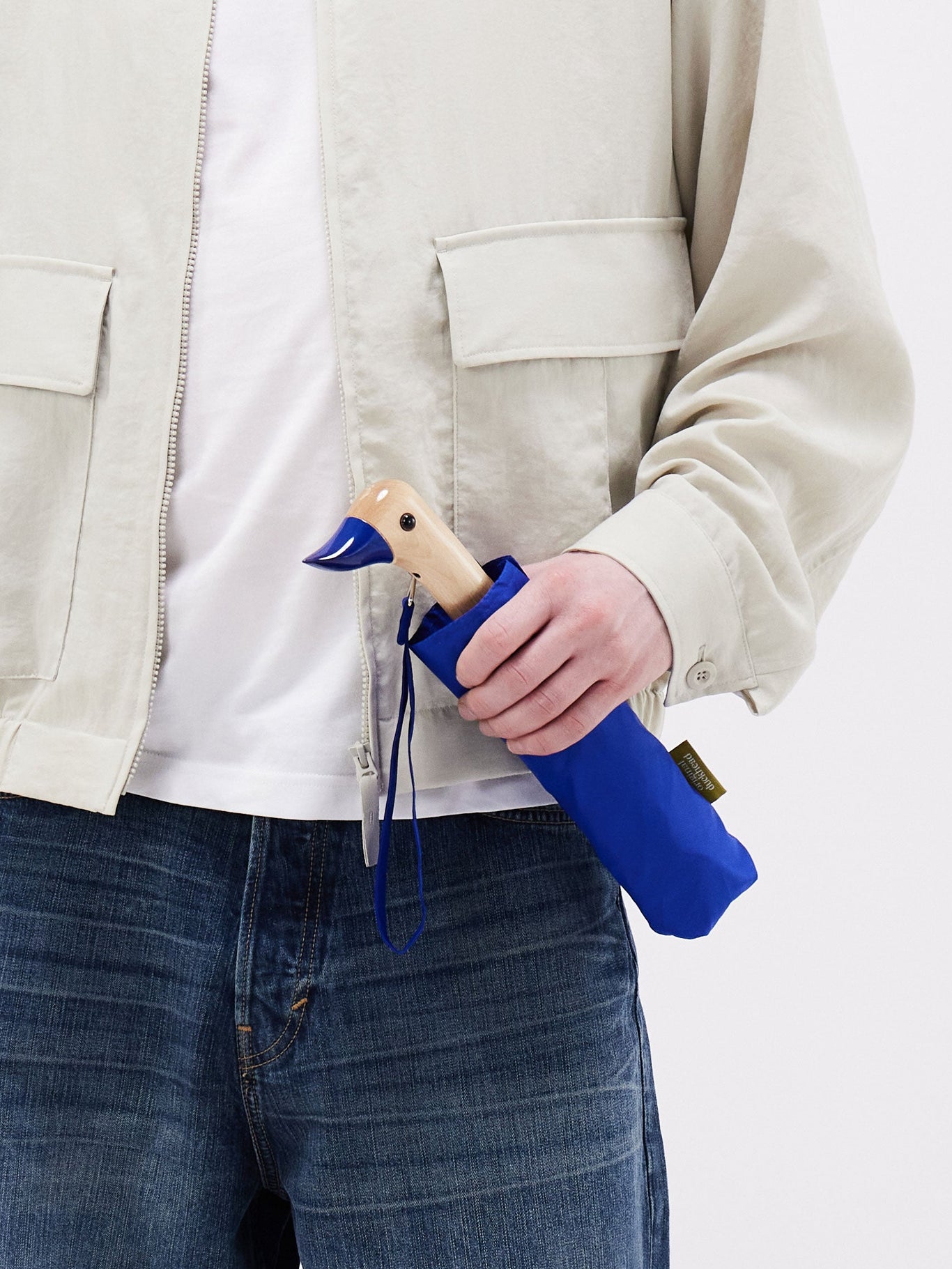 Cobalt Blue Duck Umbrella
