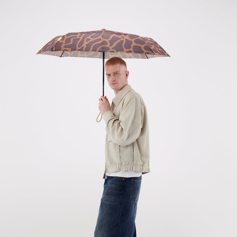 Coffee Ripples Umbrella with Auto Open-Close