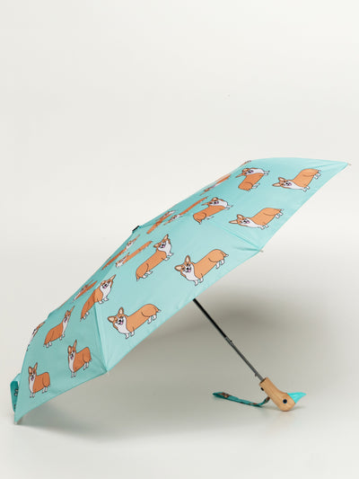 Corgi Mint Eco-friendly Compact Duck Umbrella - Original Duckhead