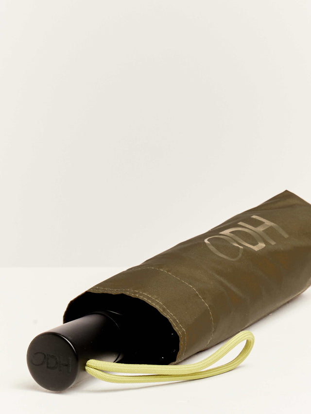 Dark Olive Daily Compact Umbrella with Automatic Open-Close Function