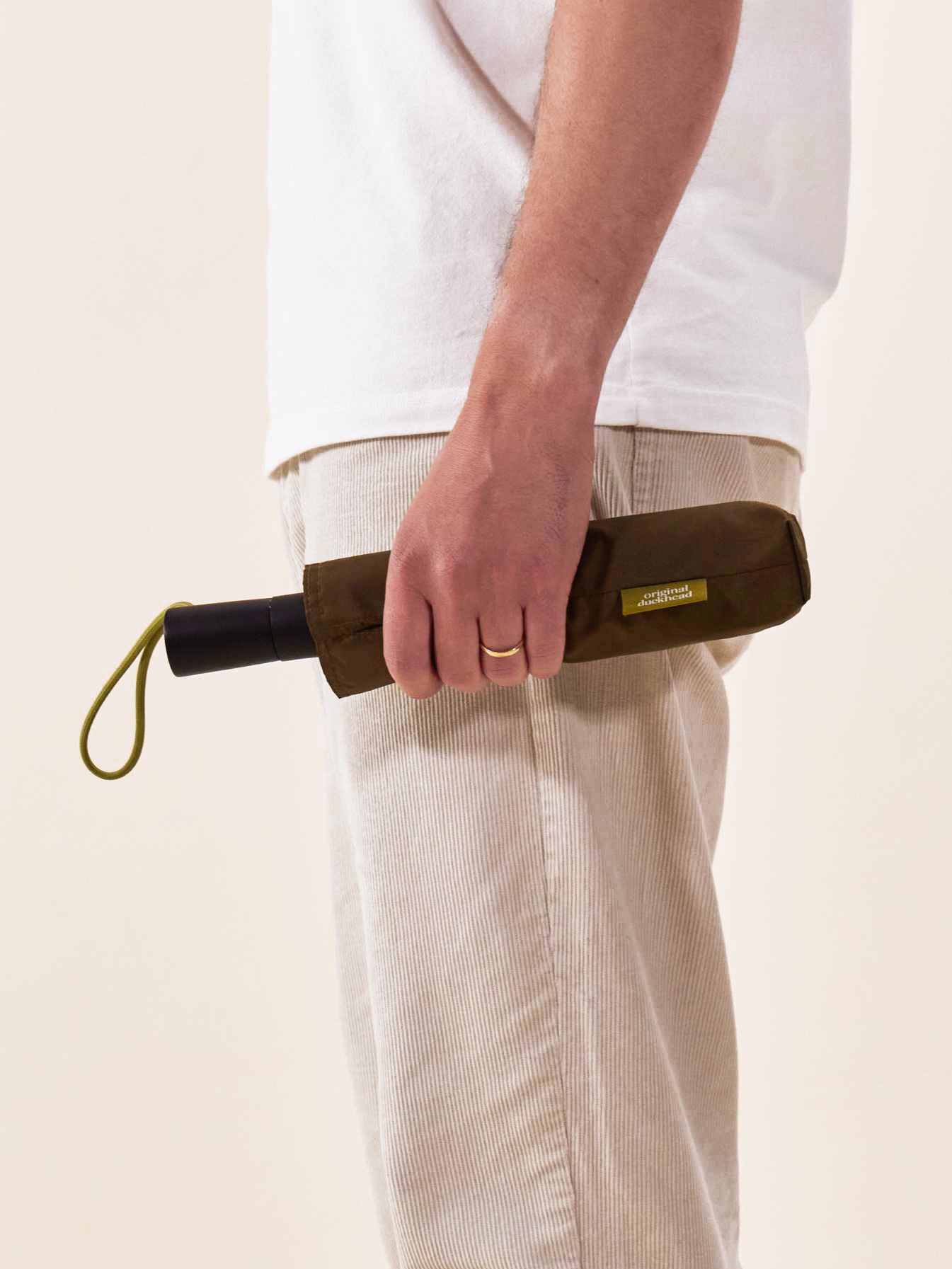 Dark Olive Umbrella with Auto Open-Close