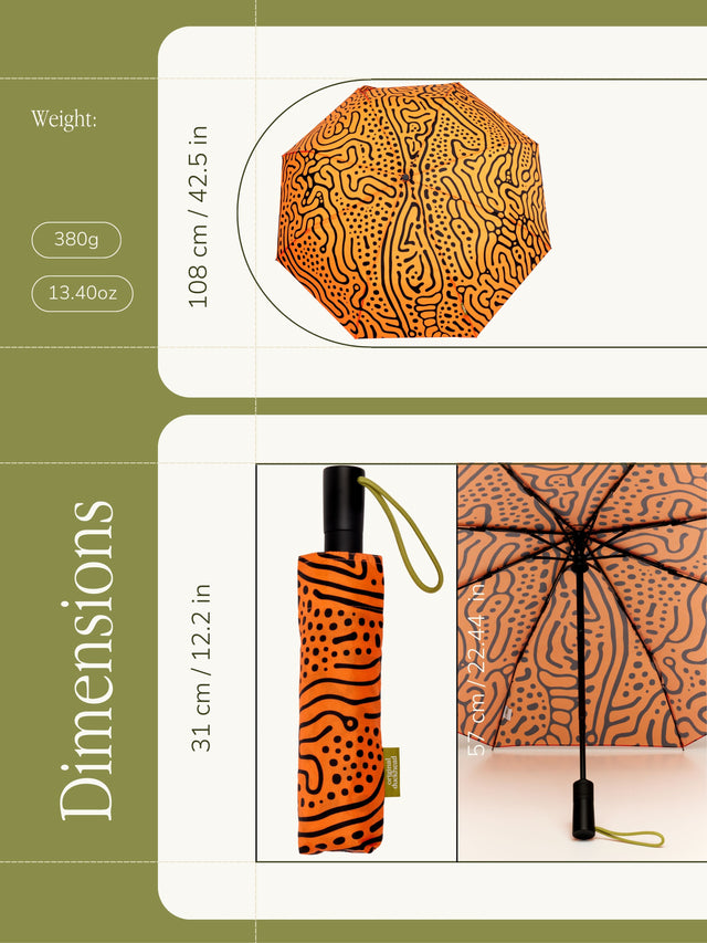 Ferrofluid Daily Compact Umbrella - Original Duckhead