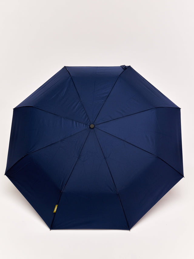 Navy Daily Compact Umbrella with Automatic Open-Close Function