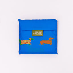 Dogs in Blue Reusable Bag
