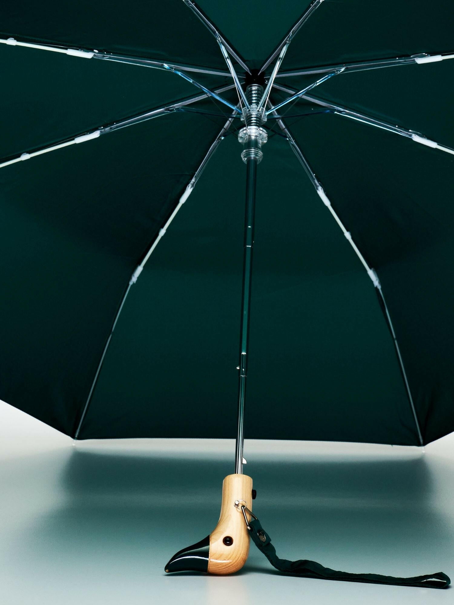 小物 HUMAN MADE DUCK COMPACT UMBRELLA GREEN Forest Green Compact Duck Umbrella | Original Duckhead