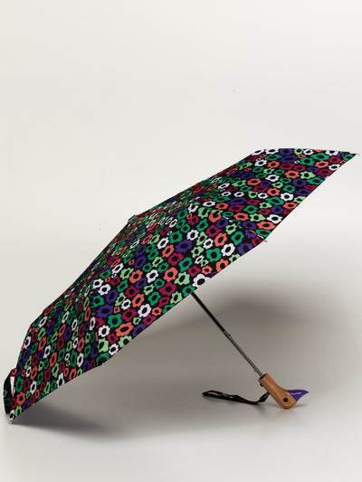 Flower Maze Eco-Friendly Compact Duck Umbrella - Original Duckhead