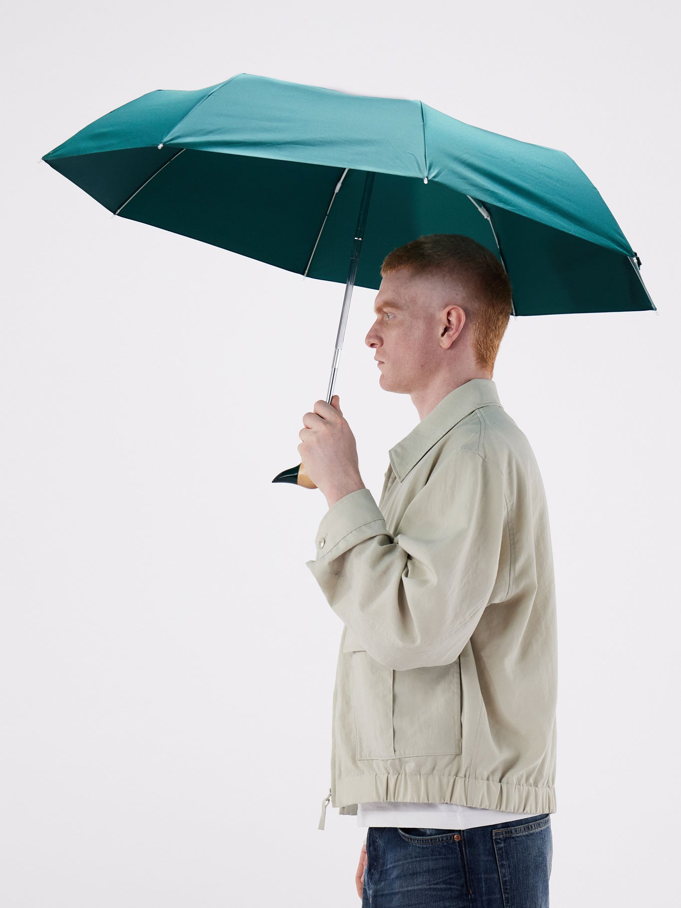 Forest Green Duck Umbrella