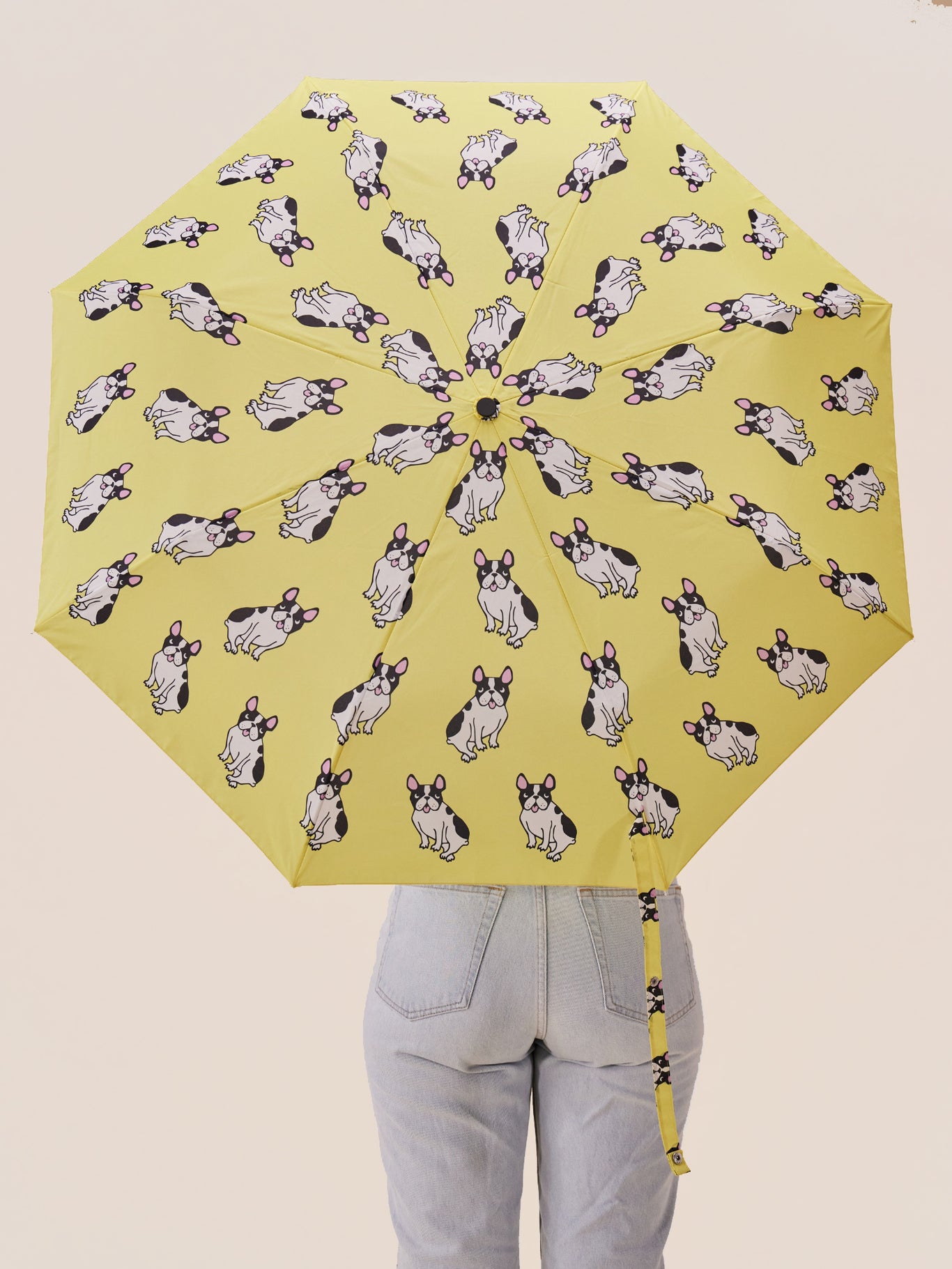 French Bulldog Yellow Duck Umbrella