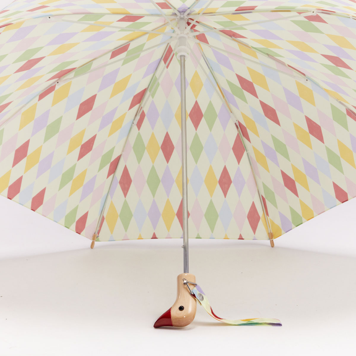 Harlequin Duckling Kids Umbrella
