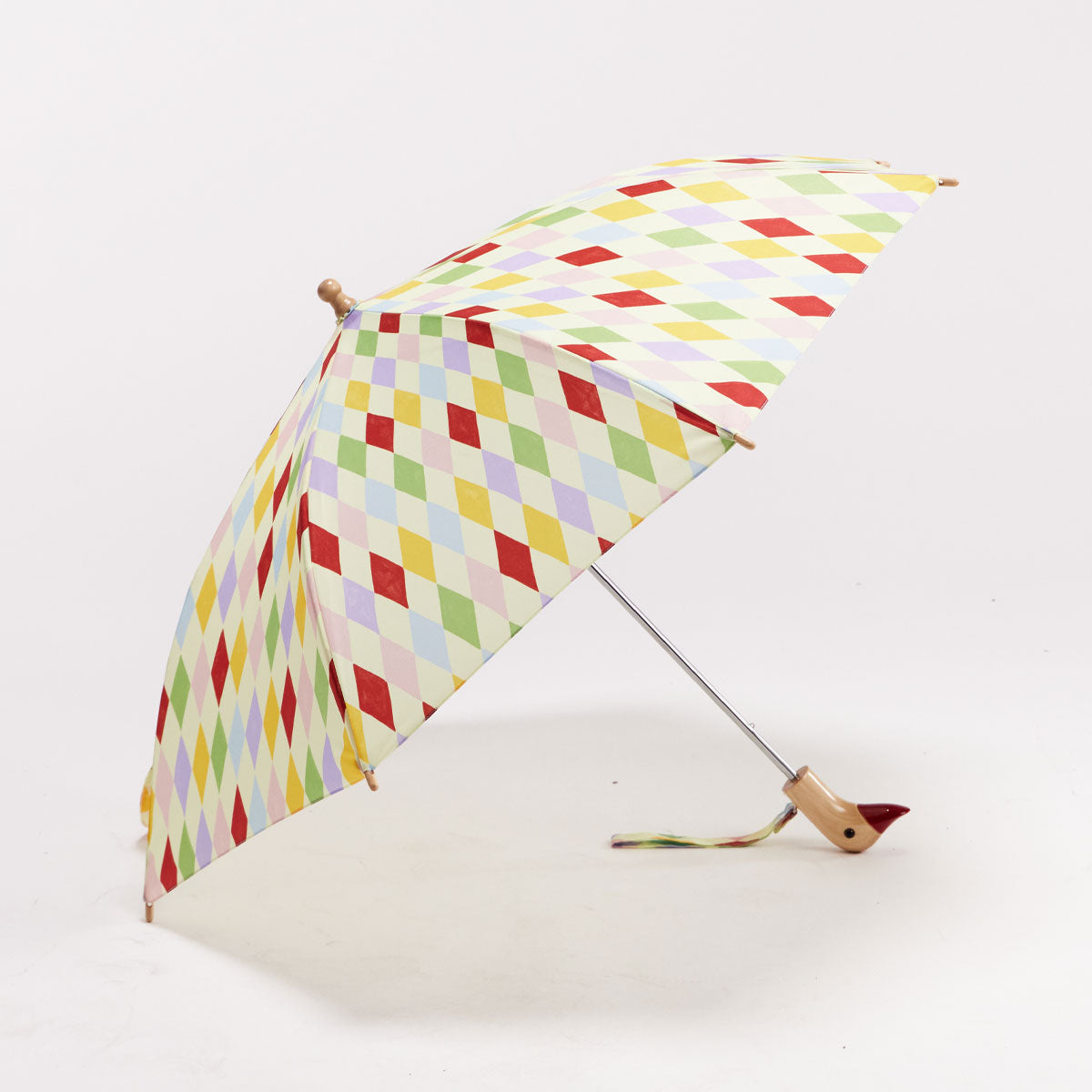 Harlequin Duckling Kids Umbrella