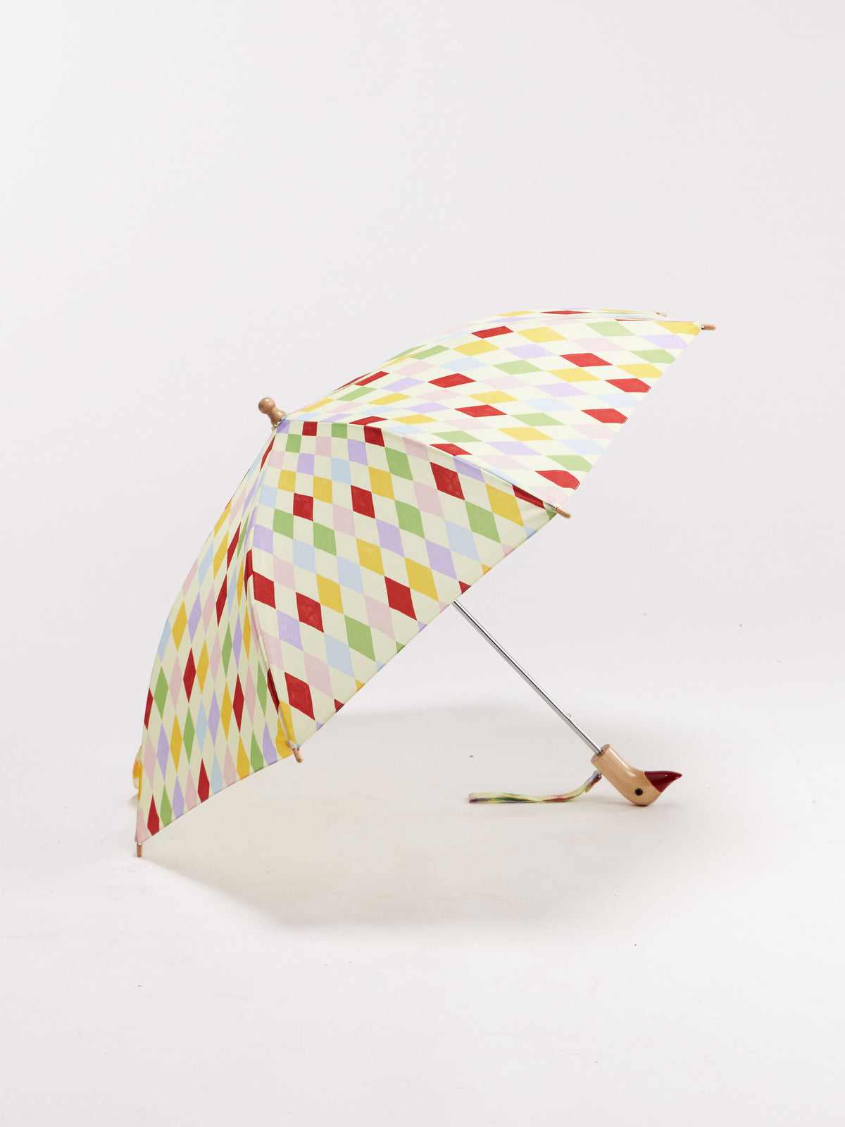 Harlequin Duckling Kids Umbrella