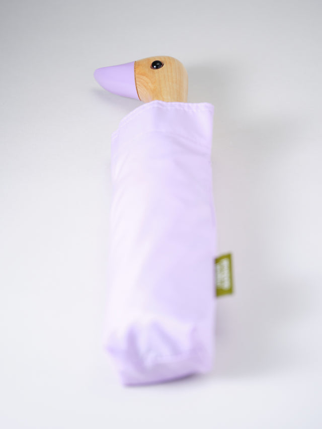 Lilac Eco-Friendly Compact Duck Umbrella