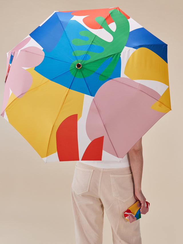 Matisse Print Eco-Friendly Compact Duck Umbrella