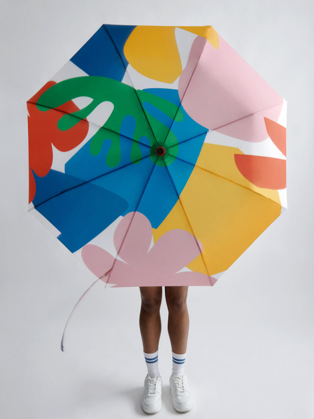 Matisse Print Eco-Friendly Compact Duck Umbrella