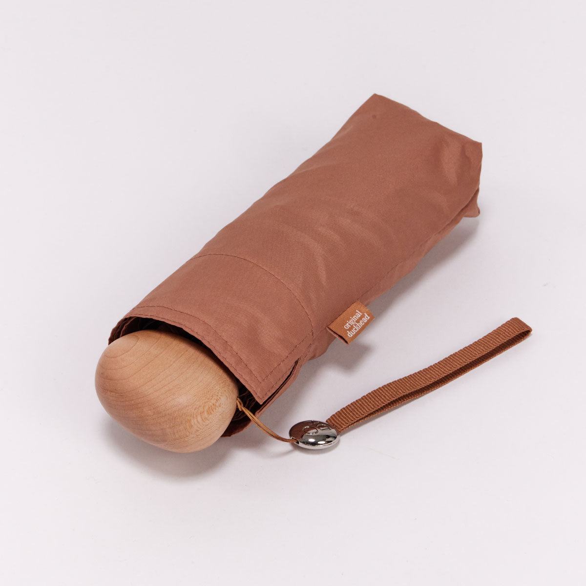 Mocha Mousse Mini Umbrella | Compact & Durable – Original Duckhead