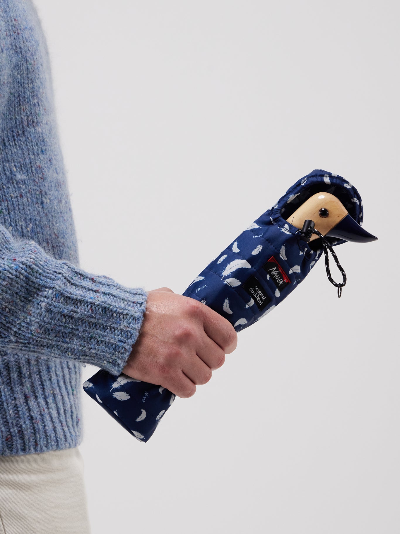 Sleep-Friendly Navy Nanga Compact Duck Umbrella