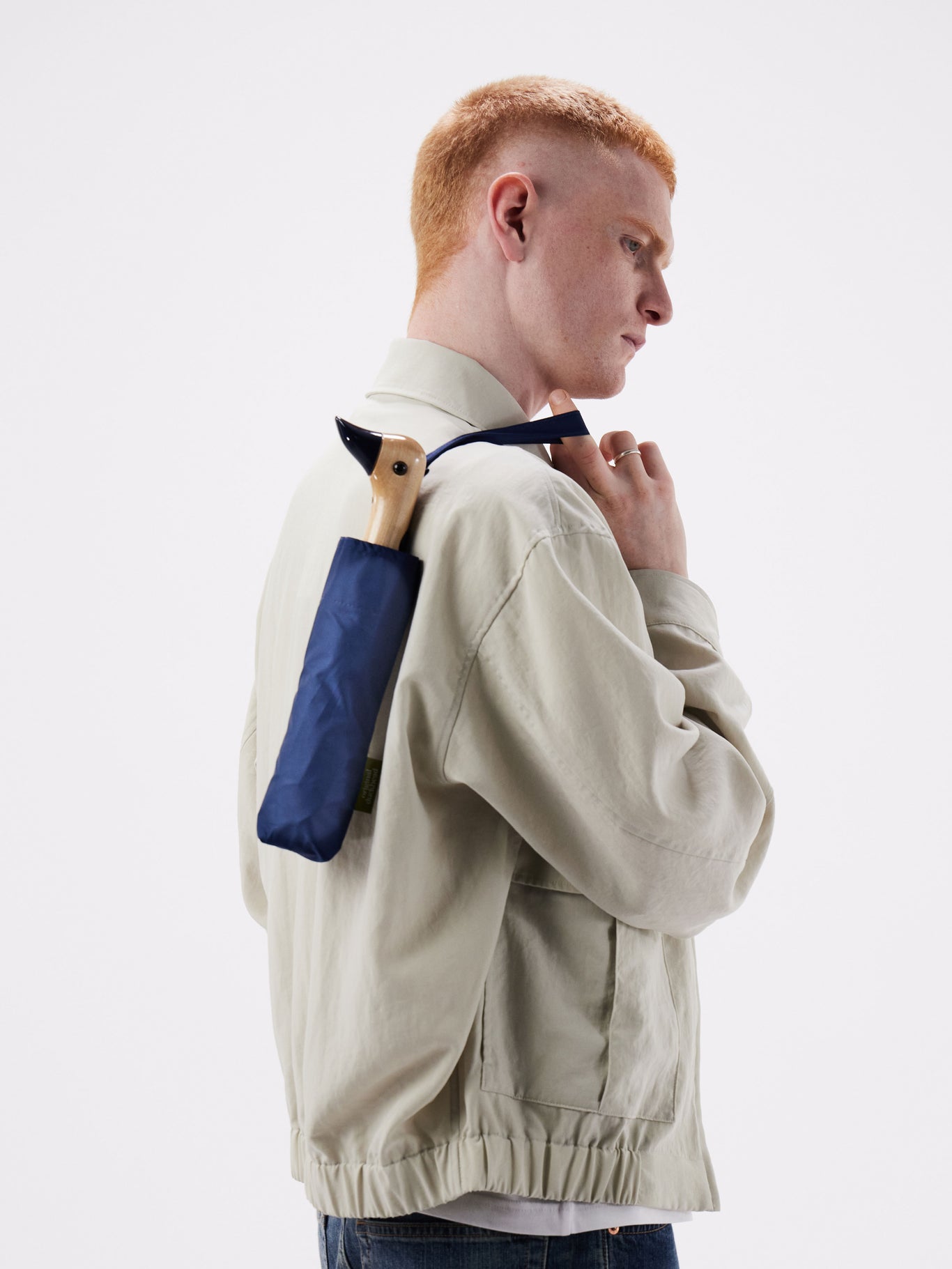 Navy Duck Umbrella