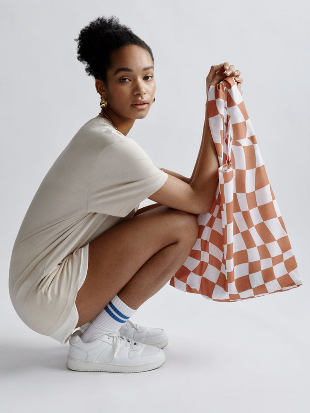 Peanut Butter Checkers Reusable Bag