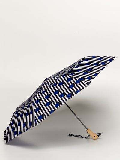 Polkastripe Eco-Friendly Compact Duck Umbrella - Original Duckhead