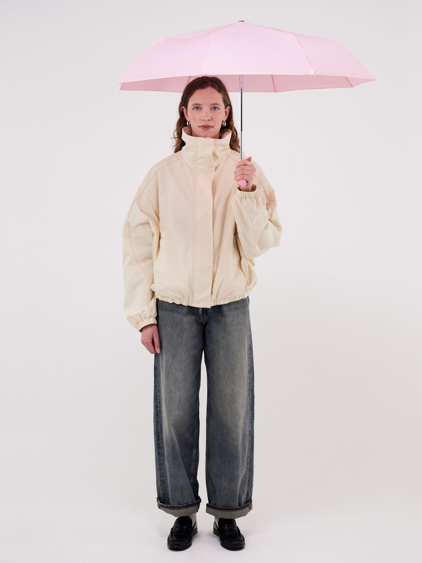 Powder Pink Duck Umbrella