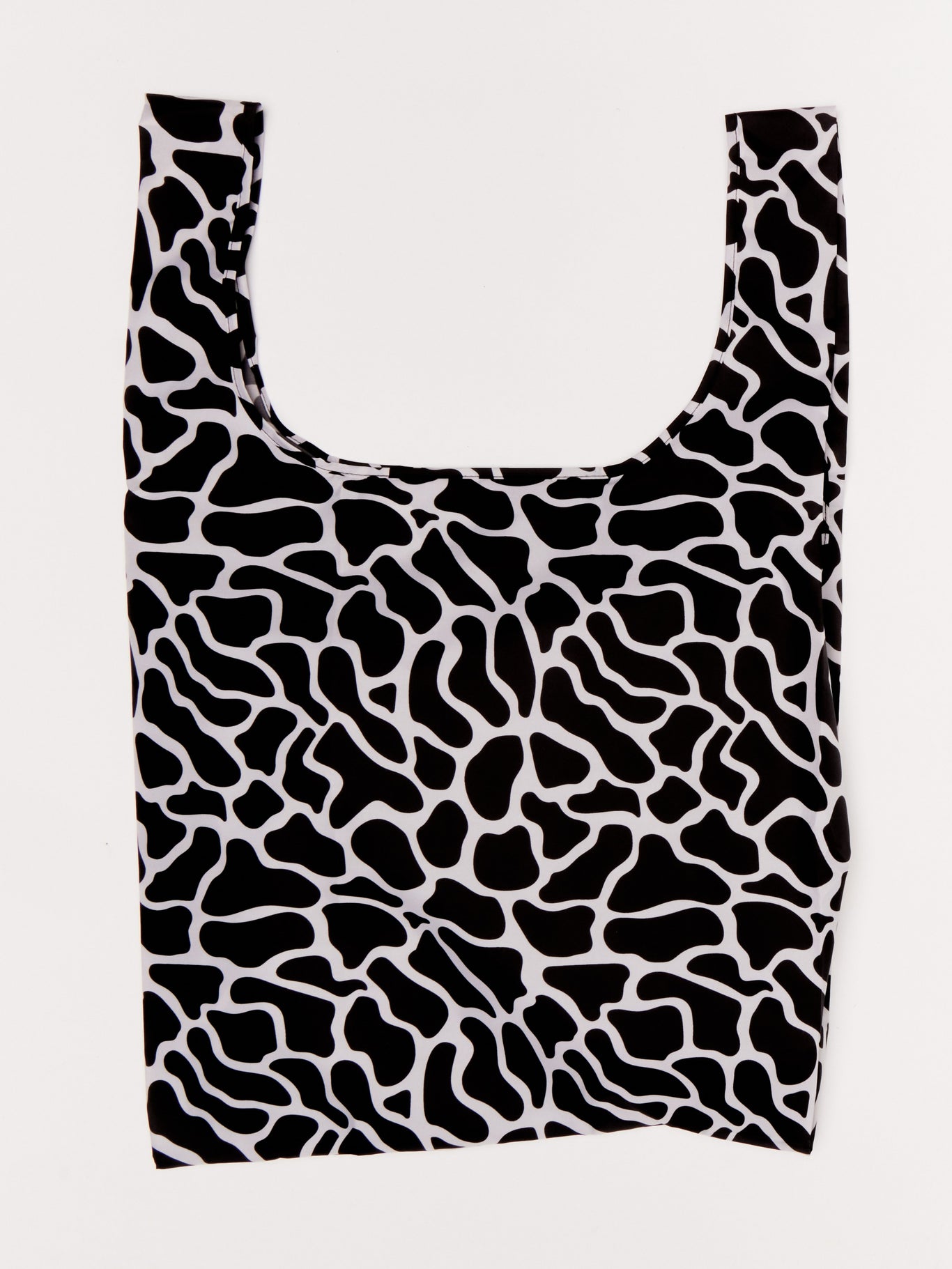 Black & White Ripples Reusable Bag