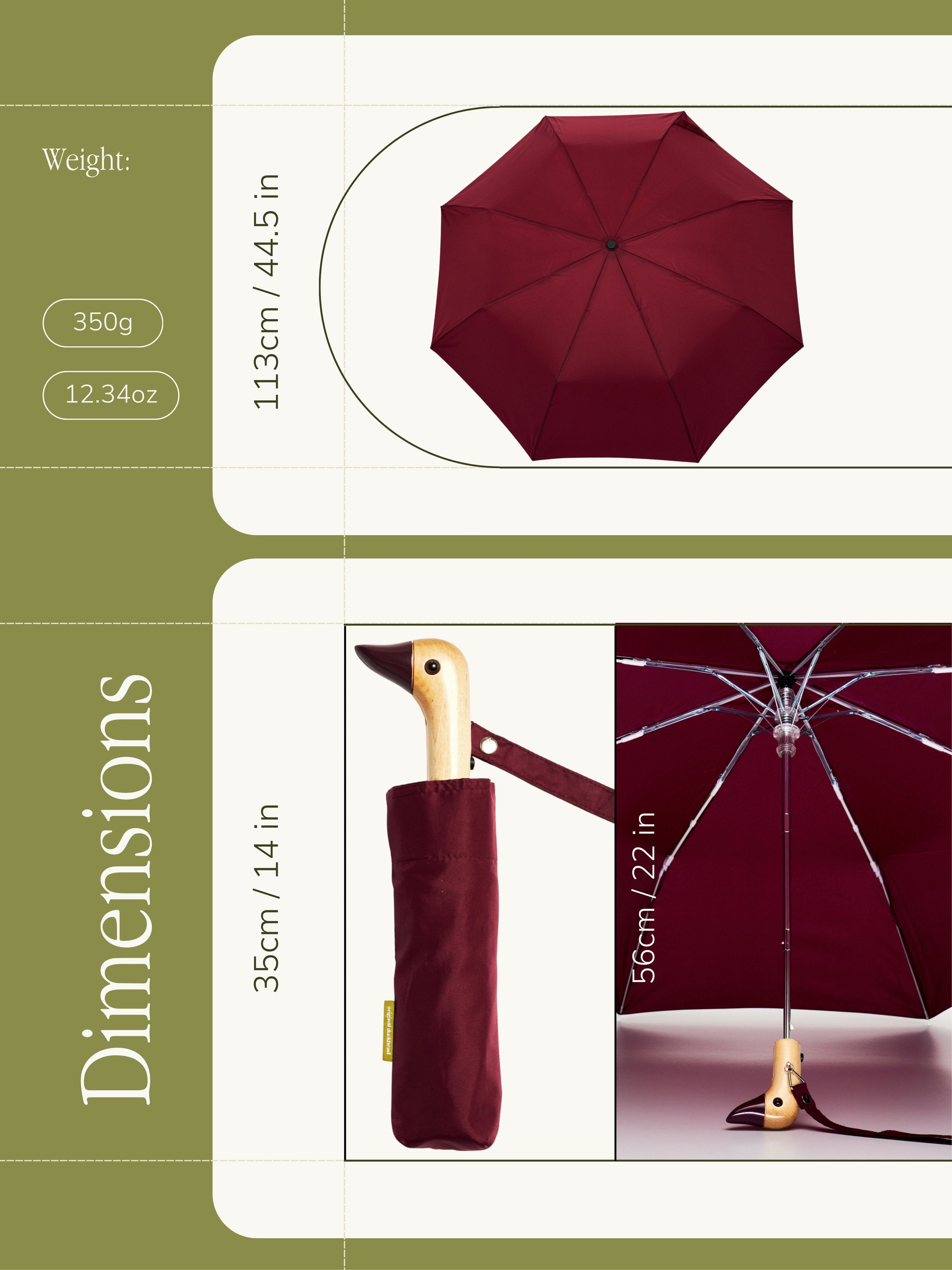 Cherry Eco-Friendly Umbrella.