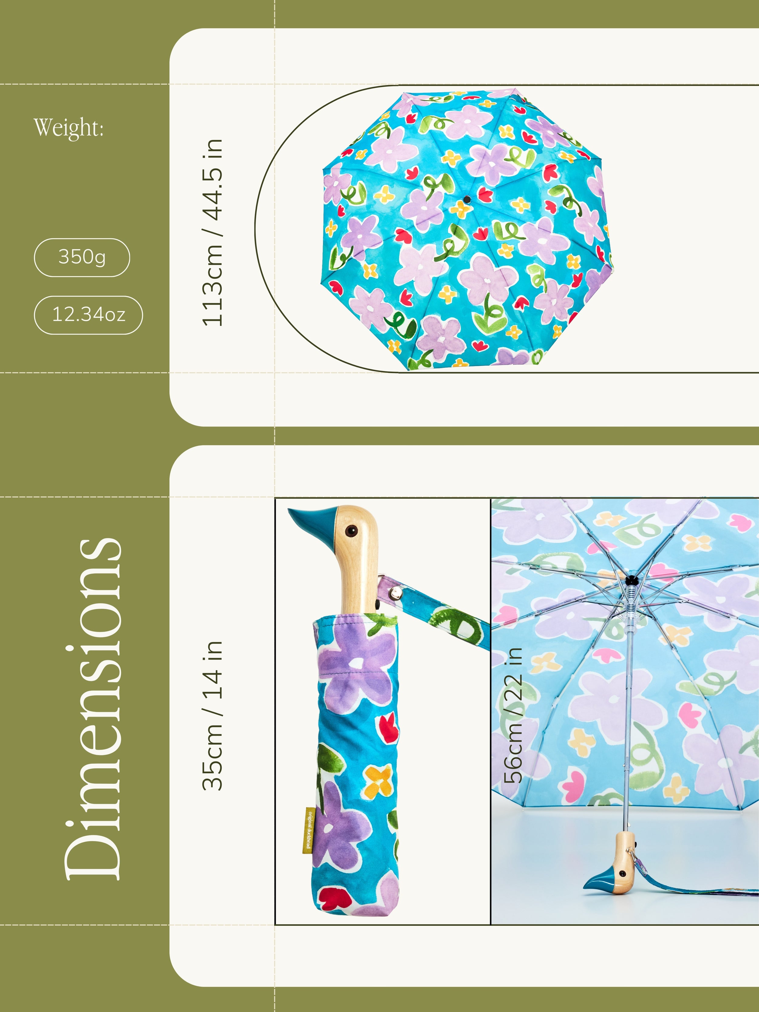 Lilas' Dream Eco-Friendly Umbrella.
