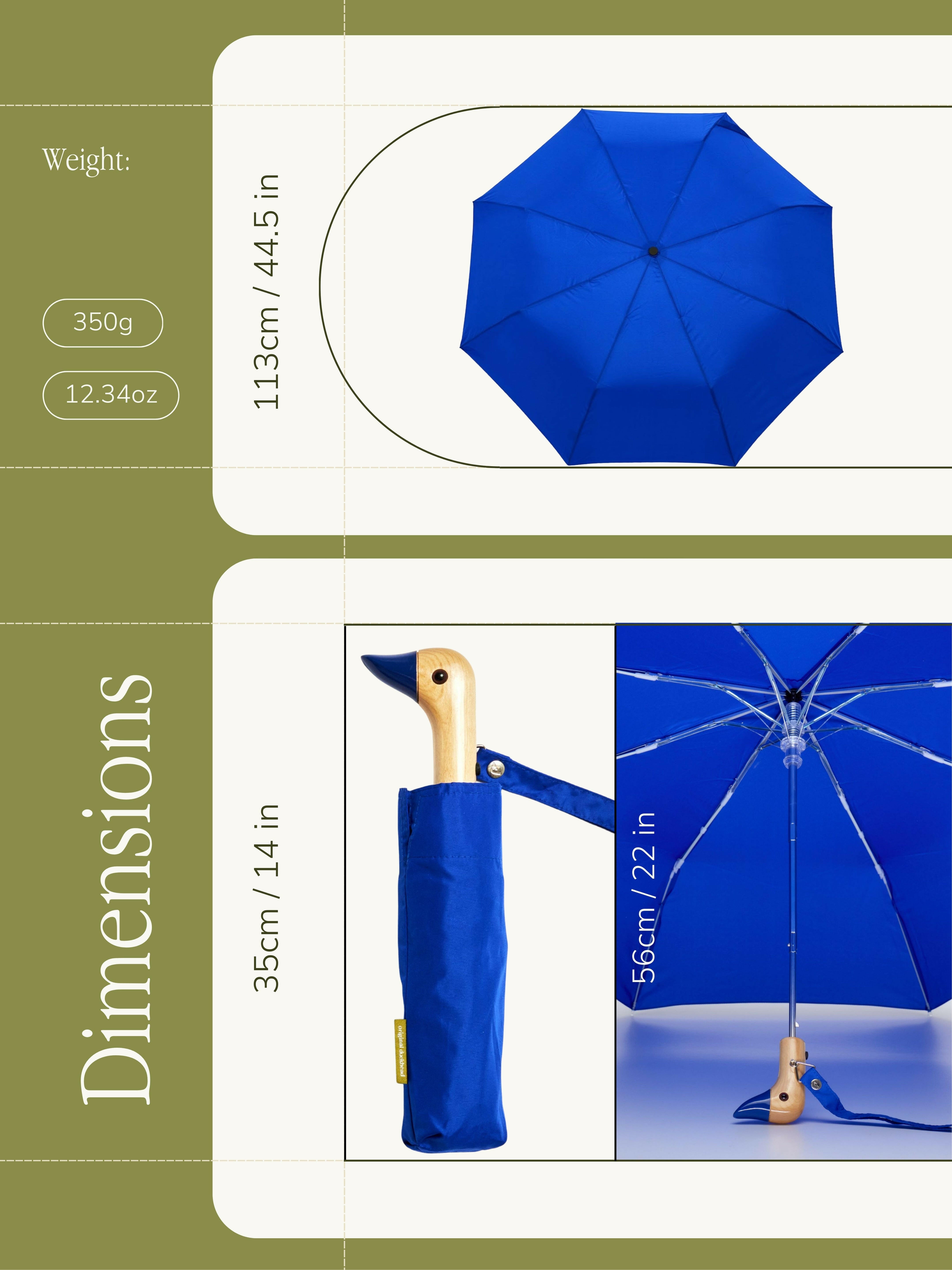 Royal Blue Umbrella | Original Duckhead