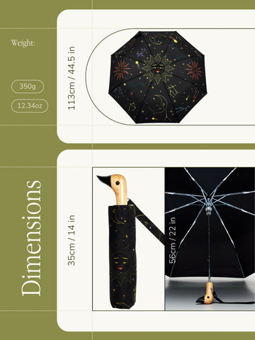 Zodiac Eco-friendly Compact Umbrella.