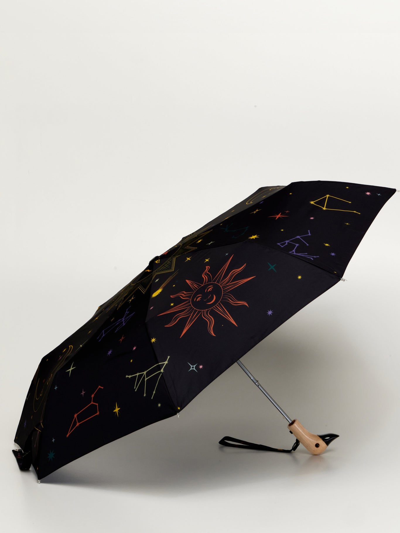 Halloween Zodiac Eco-Friendly Compact Duck Umbrella - Original Duckhead