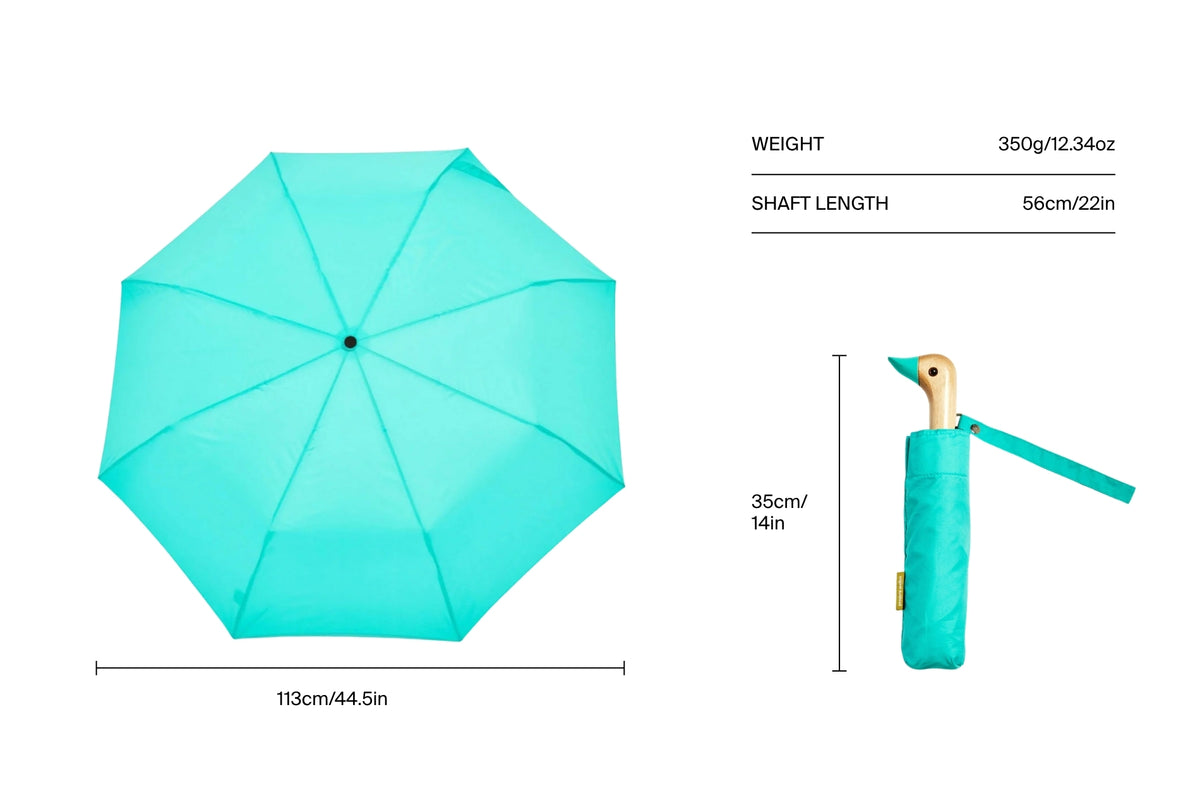 Size chart for Mint Duck Umbrella