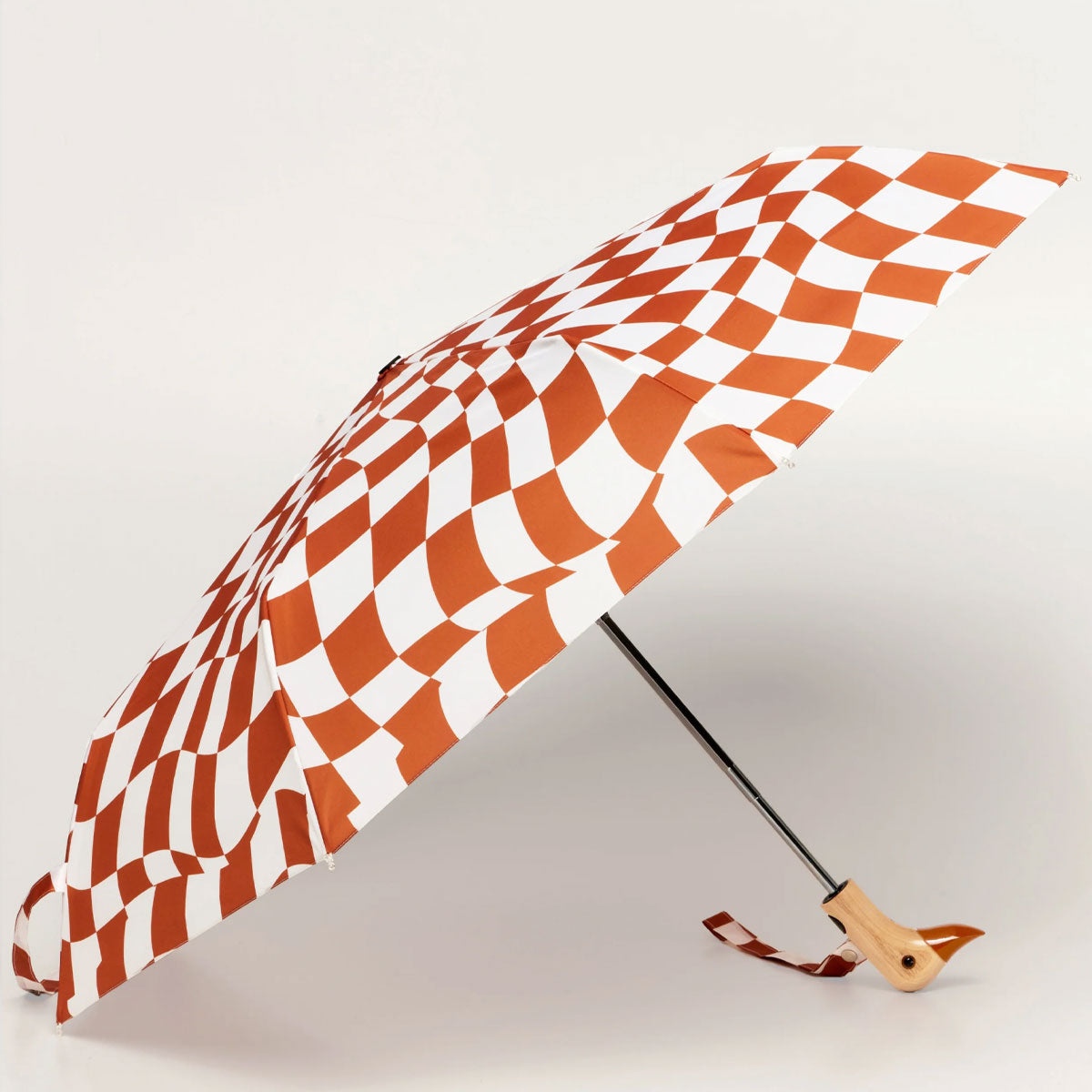 Peanut Butter Eco-Friendly Compact Duck Umbrella