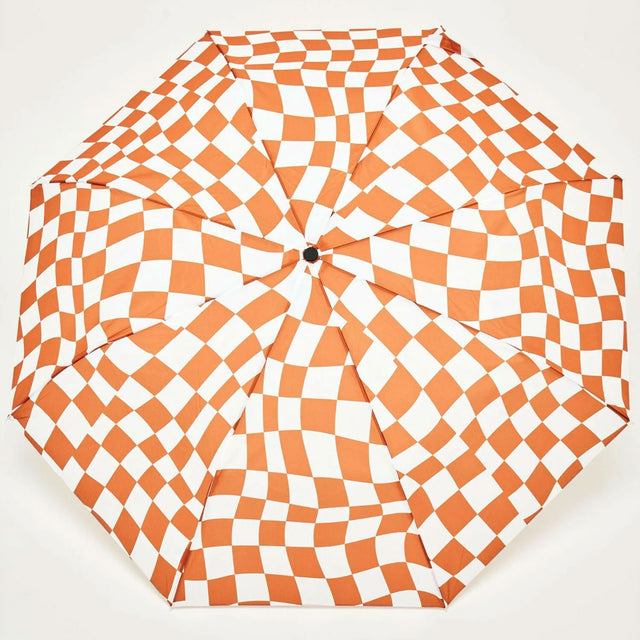 Peanut Butter Eco-Friendly Compact Duck Umbrella