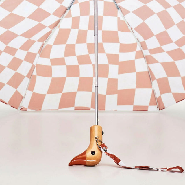 Peanut Butter Eco-Friendly Compact Duck Umbrella