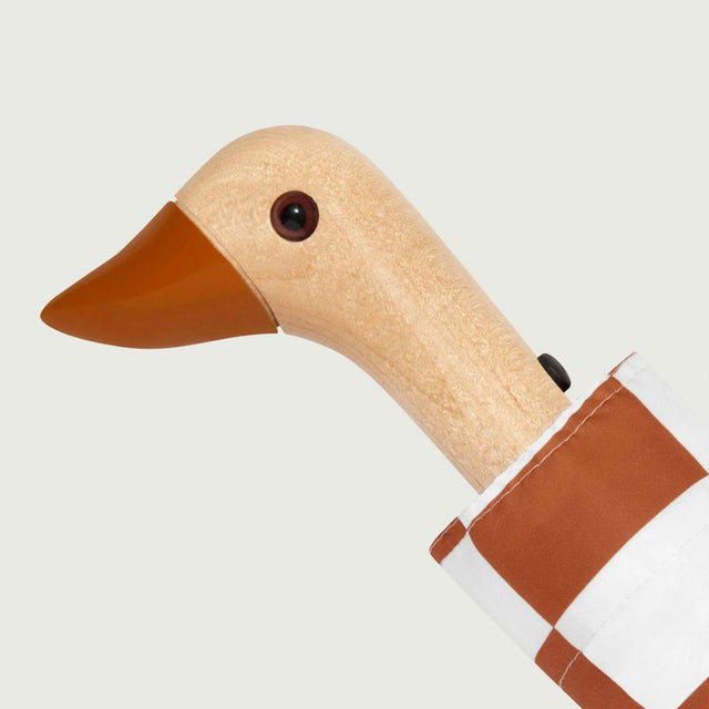 Peanut Butter Eco-Friendly Compact Duck Umbrella