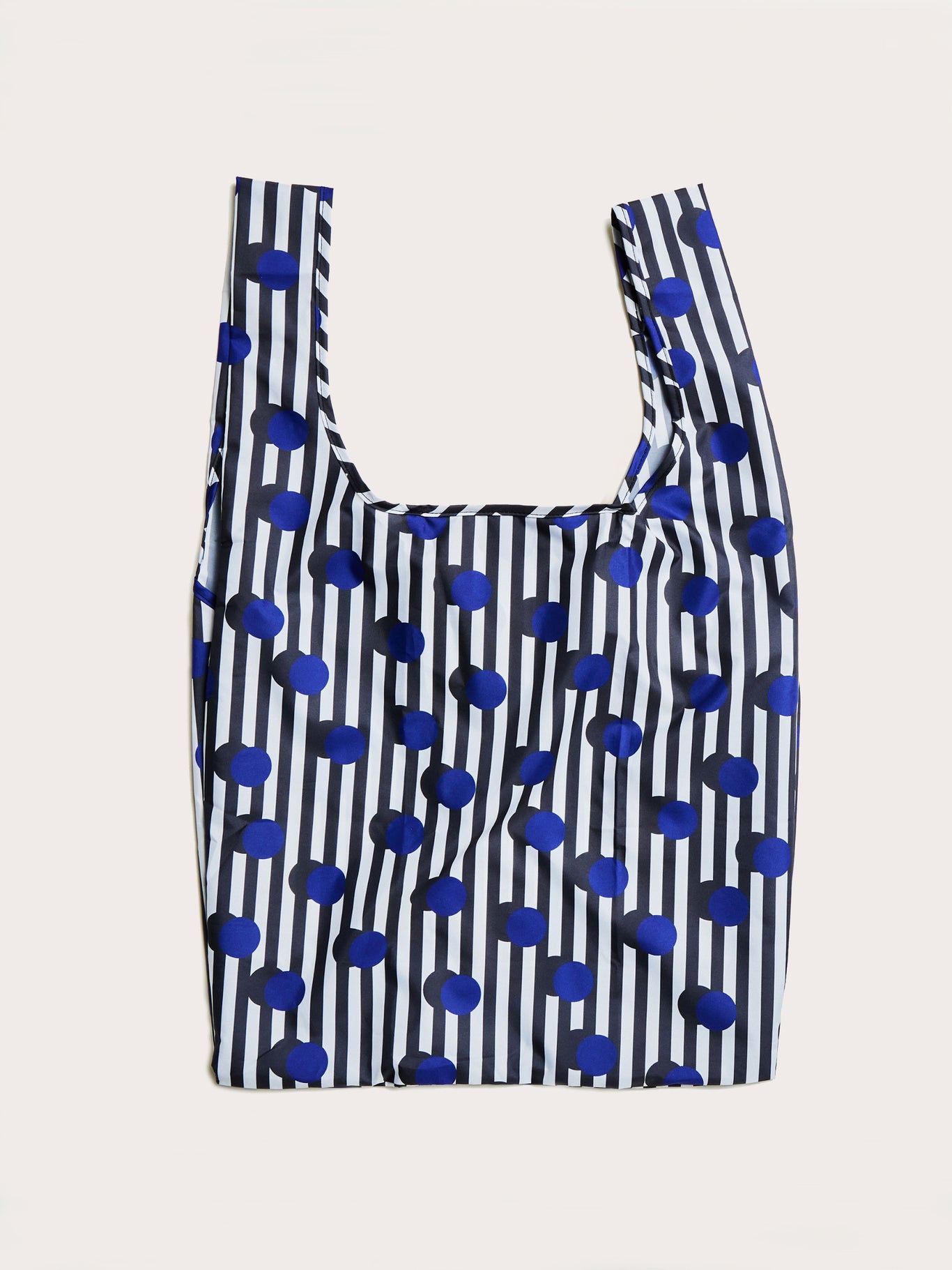 Polka Stripe Reusable Bag