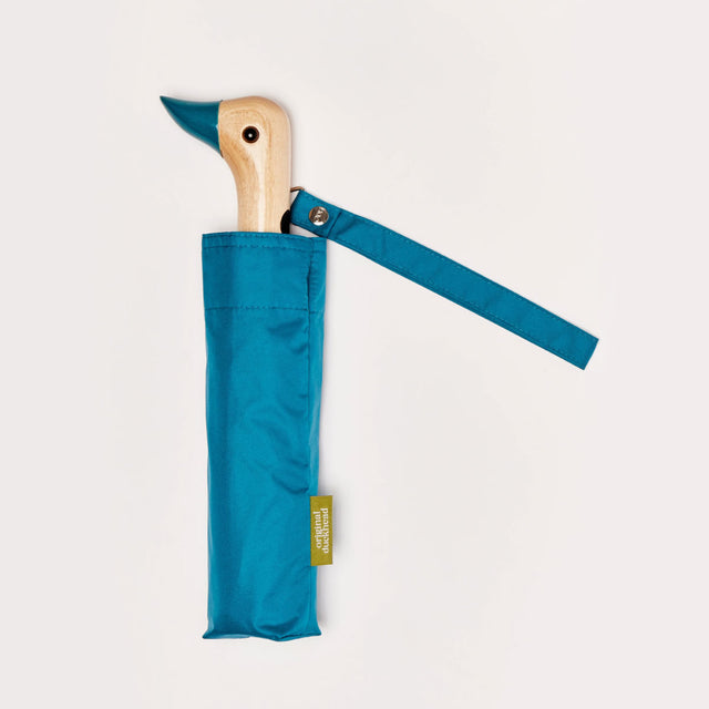 Teal Compact Duck Umbrella - Original Duckhead