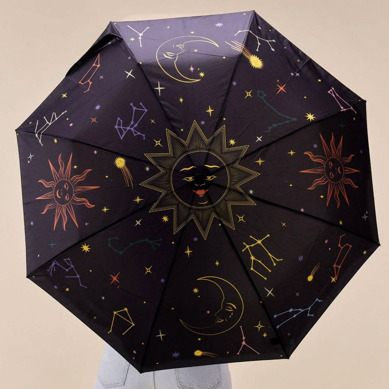Halloween Zodiac Eco-Friendly Compact Duck Umbrella - Original Duckhead