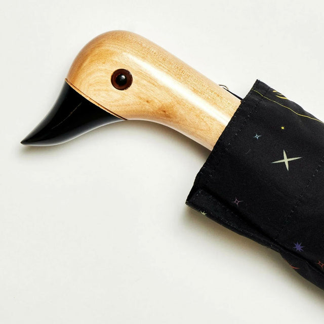Halloween Zodiac Eco-Friendly Compact Duck Umbrella