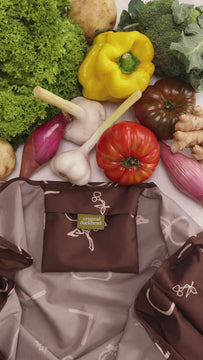 RHS Fruits Pattern Eco-Friendly Small PVC Tote Bag