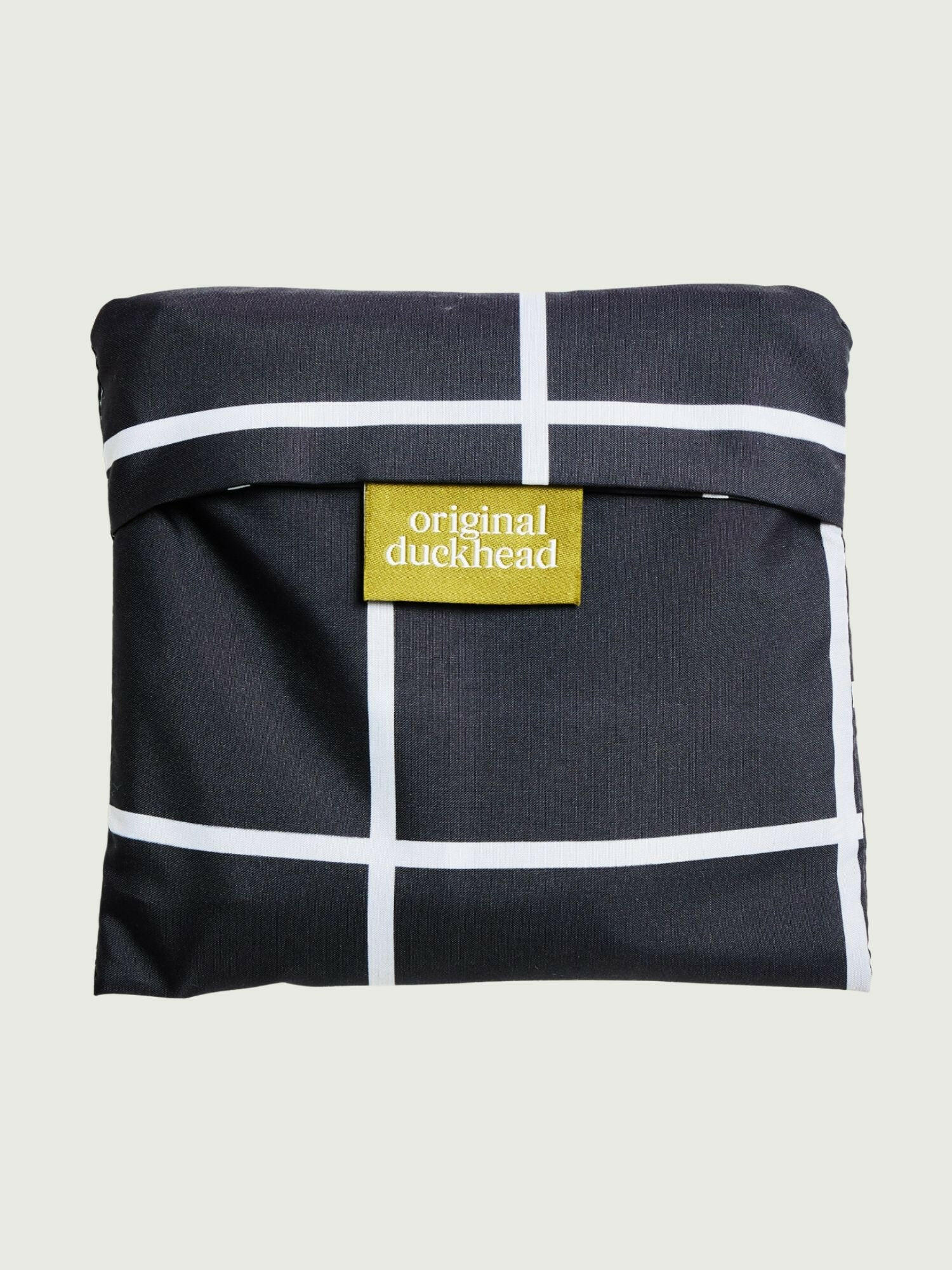 Black Grid Reusable Bag Original Duckhead